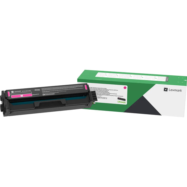 LEXMARK Printers/Printer Ink and Toners Lexmark CS/CX331 Magenta Toner Cartridge Return Program Yield 4,500 Pages 20N1HM0