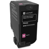 LEXMARK Printers/Printer Ink and Toners Lexmark CX725 Magenta Toner Cartridge Return Program Yield 16,000 Pages 84C1HM0
