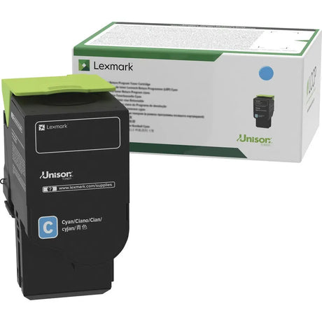 LEXMARK Printers/Printer Ink and Toners Lexmark Cyan Toner Cartridge Return Program High Yield 2,300 Pages C231HC0