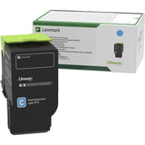 LEXMARK Printers/Printer Ink and Toners Lexmark Cyan Toner Cartridge Return Program Ultra High Yield 7,000 Pages 78C1UC0