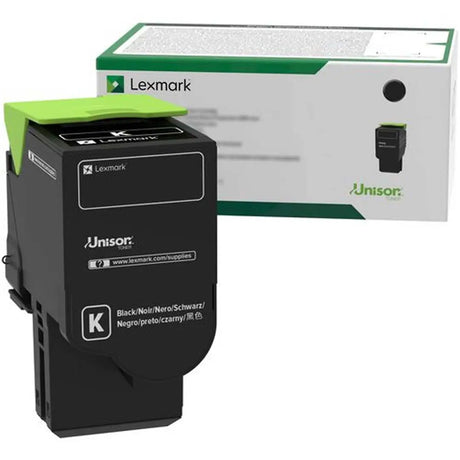LEXMARK Printers/Printer Ink and Toners Lexmark GSA Black Toner Cartridge Return Program Extra High Yield 8,500 Pages 78C0XKG