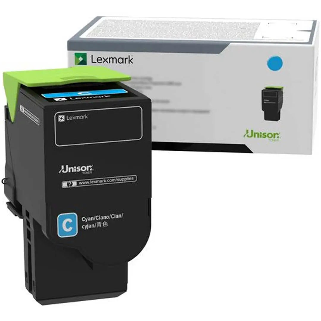 LEXMARK Printers/Printer Ink and Toners Lexmark GSA Cyan Toner Cartridge Return Program Extra High Yield 5,000 Pages 78C0XCG