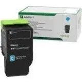 LEXMARK Printers/Printer Ink and Toners Lexmark GSA Cyan Toner Cartridge Return Program Ultra High Yield 7,000 Pages 78C0UCG