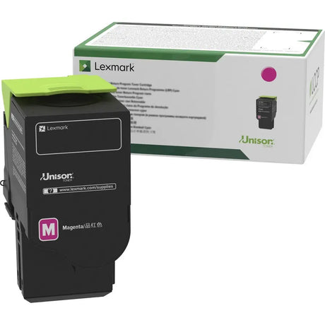 LEXMARK Printers/Printer Ink and Toners Lexmark Magenta Toner Cartridge Return Program Yield 1,400 Pages 78C10M0