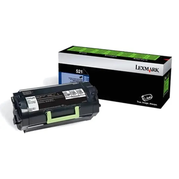 LEXMARK Printers/Printer Ink and Toners Lexmark Return Program Toner Cartridge Yield 6,000 Pages - 52D000G