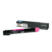 LEXMARK Printers/Printer Ink and Toners Lexmark X950/952/954 Magenta Toner Cartridge Yield 22,000 Pages - X950X2MG