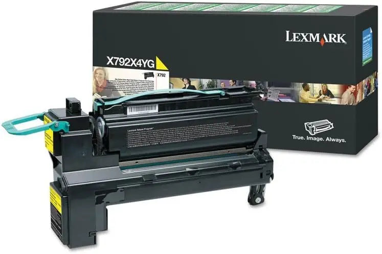 LEXMARK Printers/Printer Ink and Toners Lexmark Yellow Toner Cartridge Return Program Extra High Yield 20,000 Pages - X792X4YG