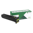 LEXMARK Printers/Printer Ink and Toners Lexmark Yellow Toner Cartridge Return Program Extra High Yield 22,000 Pages - 82K0XYG
