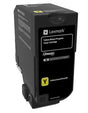 LEXMARK Printers/Printer Ink and Toners Lexmark Yellow Toner Cartridge Return Program, TAA Compliant - 74C00YG