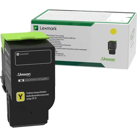 LEXMARK Printers/Printer Ink and Toners Lexmark Yellow Toner Cartridge Return Program Ultra High Yield 7,000 Pages 78C1UY0