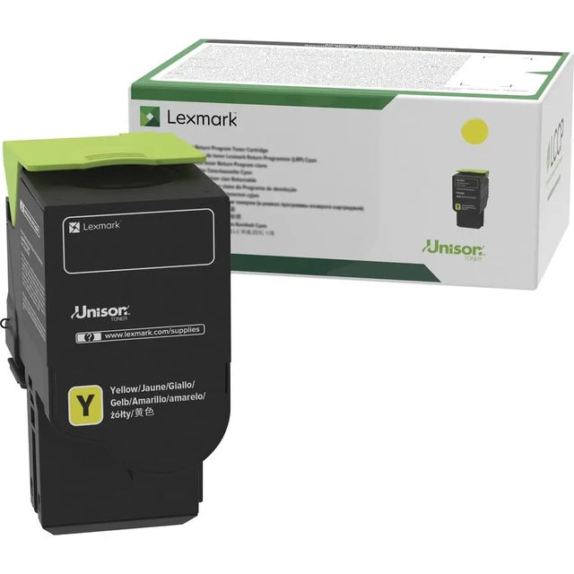 LEXMARK Printers/Printer Ink and Toners Lexmark Yellow Toner Cartridge Return Program Yield 1,000 Pages - C2310Y0