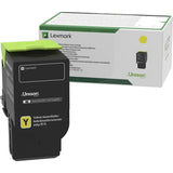 LEXMARK Printers/Printer Ink and Toners Lexmark Yellow Toner Cartridge Return Program Yield 1,400 Pages 78C10Y0