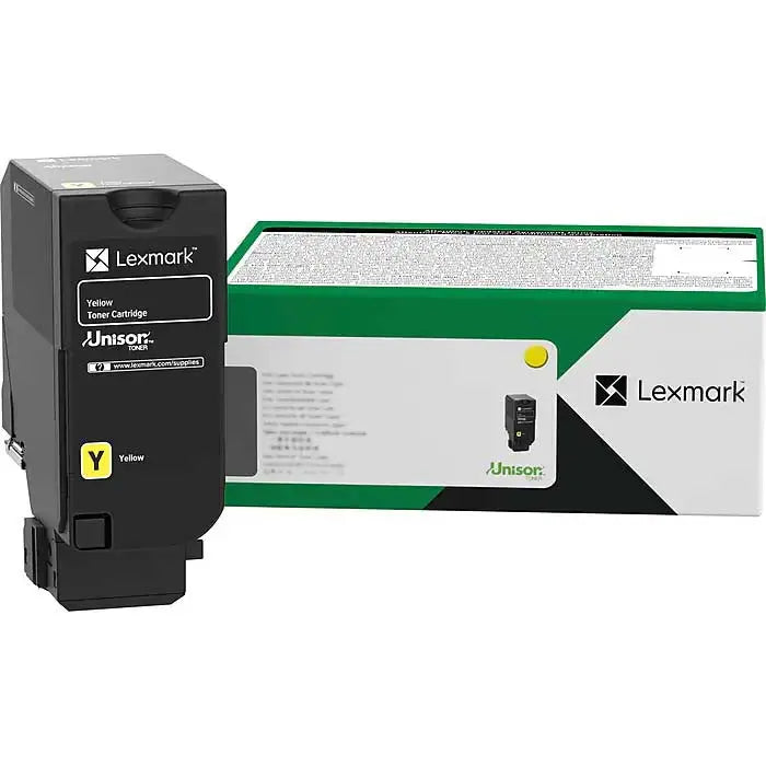 LEXMARK Printers/Printer Ink and Toners Lexmark Yellow Toner Cartridge Return Program Yield 10,500 Pages 71C1HY0