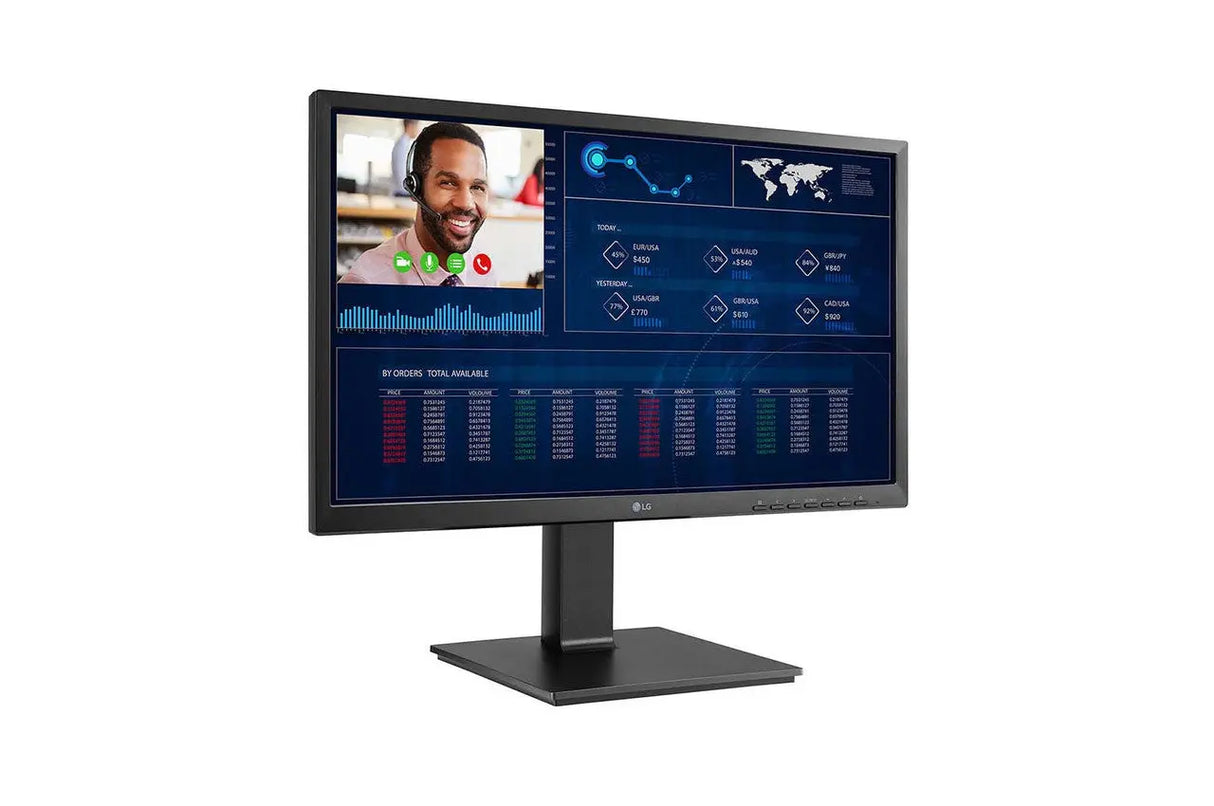 LG Computers and Laptops/Desktop/All-in-One PCs LG Thin Client 23.8'' All-in-One with Pop-up Webcam and IGEL OS, Intel Pentium 16GB eMMC 8GB RAM 24CQ651N-6P
