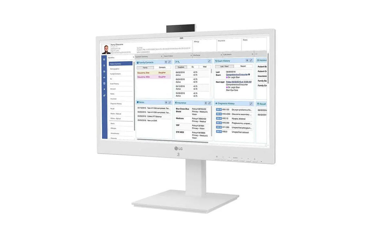LG Computers and Laptops/Desktop/All-in-One PCs LG  Thin Client for 24'' All-in-One for Healthcare with iGel OS Intel Pentium 16GB eMMC 8GB RAM 24CR671IK6P