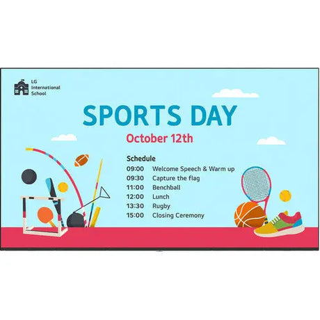 LG Monitors and Displays/Large Format Display/LED Backlit LCD TV LG UM340E Series 65'' 4K Ultra HD Signage Display 65UM340E0UZ