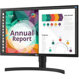 LG Monitors and Displays/Small Format Display/IPS LG 27” IPS HDR Ultra HD 4K Monitor with USB Type-C and Built-in Speakers 27BN85UN-B