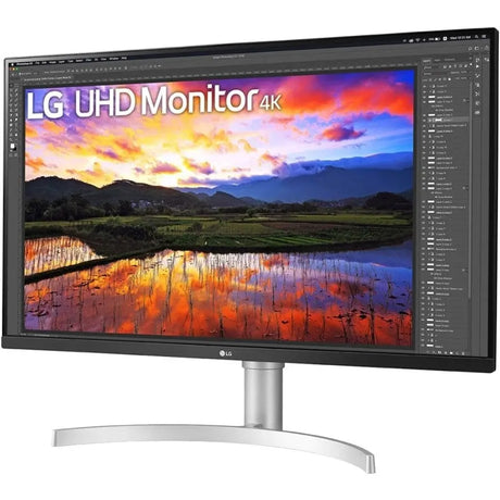 LG Monitors and Displays/Small Format Display/IPS LG 31.5” IPS HDR 4K Ultra HD Monitor with Ergonomic Design 32BN67U-B