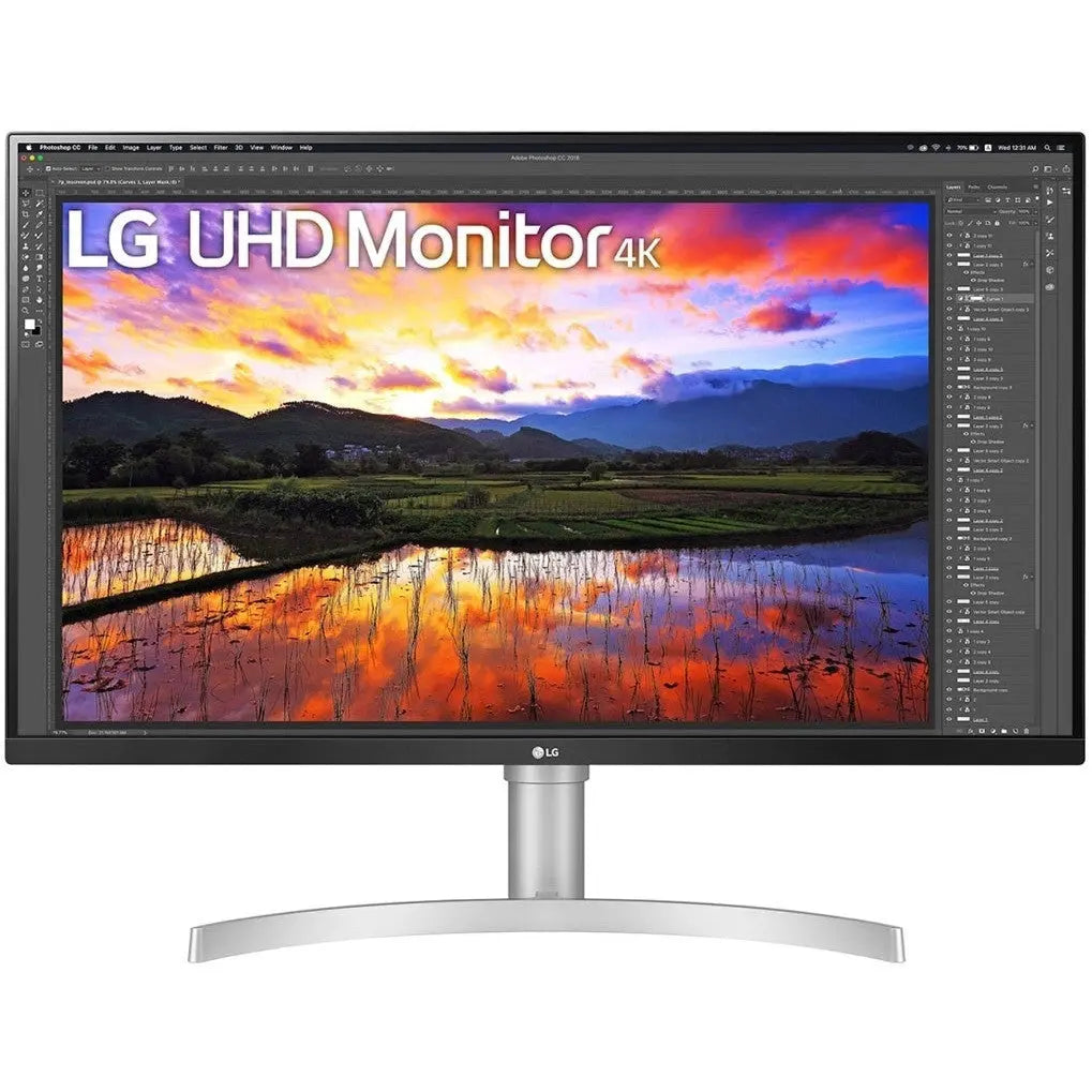 LG Monitors and Displays/Small Format Display/IPS LG 31.5” IPS HDR 4K Ultra HD Monitor with Ergonomic Design 32BN67U-B