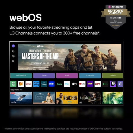 LG TV & Accessories LG 86UT7590PUA TV 2.18 m (86") 4K Ultra HD Smart TV Wi-Fi Black - 86UT7590PUA
