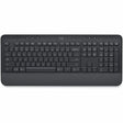 LOGITECH Logitech Signature K650 Wireless Comfort Keyboard - Wireless Connectivity - Bluetooth/RF - 32.81 ft - PC, Mac - AA Battery Size Supported - Graphite