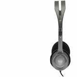 LOGITECH Logitech Stereo Headset H111 - Stereo - Mini-phone (3.5mm) - Wired - 32 Ohm - 20 Hz - 20 kHz - Over-the-head - Binaural - Supra-aural - 5.91 ft Cable - Noise Canceling - 981-000612