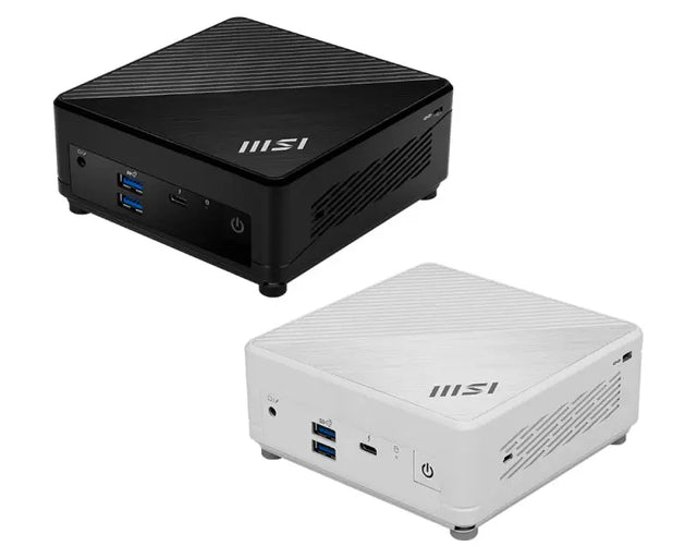 MSI MSI Cubi 12M 015BUS Intel® Core™ i5 i5-1235U DDR4-SDRAM HDD+SSD Mini PC Workstation Black, White - CUBI512M015B
