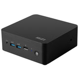 MSI MSI Cubi NUC 1M-011US Intel Core 3 100U 8 GB DDR5-SDRAM 500 GB SSD Windows 11 Home Mini PC Black - CUBINUC1M011