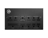 MSI MSI MAG A750GL PCIE5 power supply unit 750 W 20+4 pin ATX ATX Black - MAGA750GLPCIE5