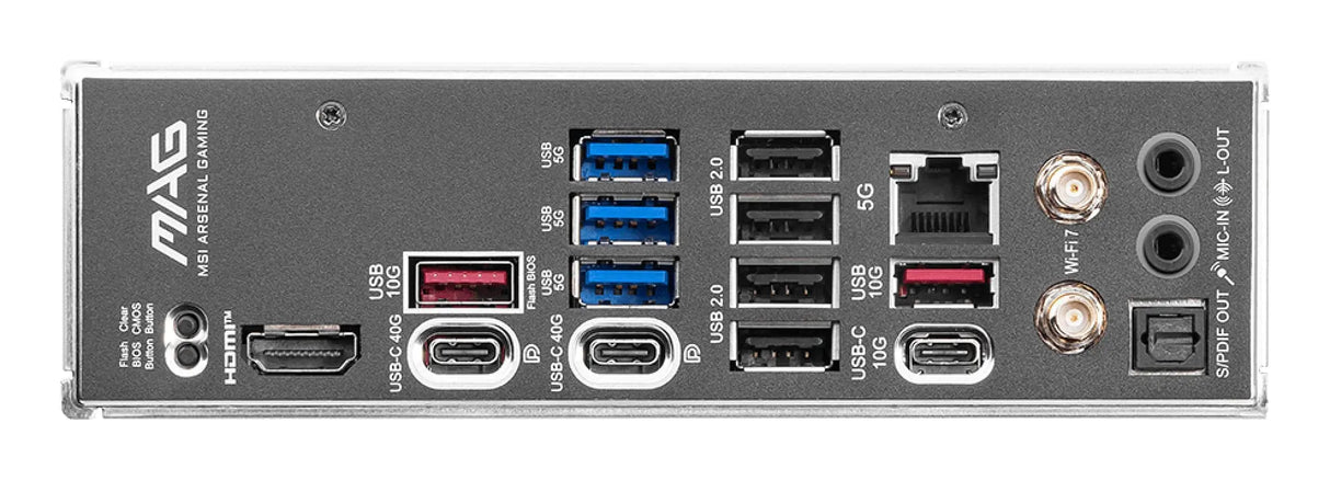 MSI MSI MAG X870E TOMAHAWK WIFI motherboard AMD X870E Socket AM5 ATX - X870ETMAHAWKWIFI