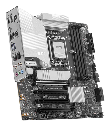 MSI MSI PRO B860M-A WIFI motherboard Intel B860 LGA 1851 (Socket V1) micro ATX - B860MAWIFI