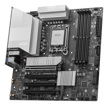MSI MSI PRO B860M-A WIFI motherboard Intel B860 LGA 1851 (Socket V1) micro ATX - B860MAWIFI