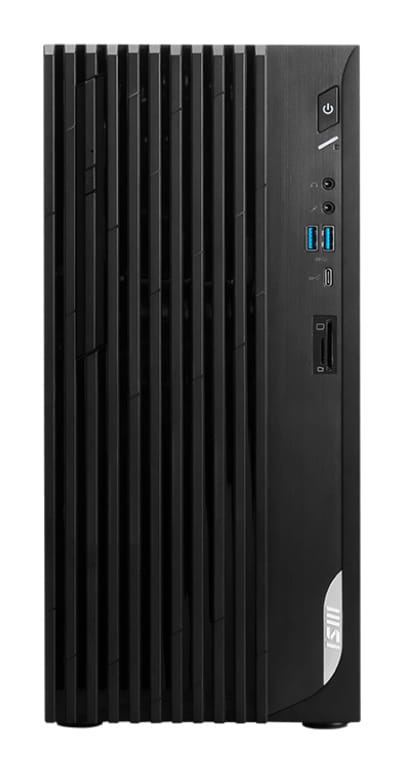 MSI MSI Pro DP180 14ANVP-1004US Intel® Core™ i5 i5-14400F 16 GB DDR4-SDRAM 1 TB SSD NVIDIA GeForce RTX 5070 Windows 11 Pro Desktop PC Black - DP18014NVP1004