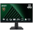 MSI MSI Pro MP225V 21.45 Inch Monitor, FHD (1920 x 1080), 100Hz, VA, 1ms, 1x HDMI 1.4b, 1x D-Sub(VGA), Anti-Glare, Anti-Flicker, Less Blue light, TÜV Certified, VESA, Kensington, Black - PROMP225V