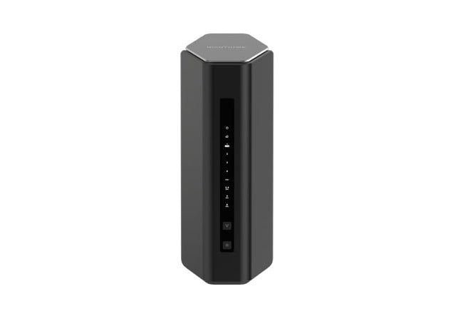 NETGEAR Bridge / Router NETGEAR Nighthawk RS500 wireless router Gigabit Ethernet Tri-band (2.4 GHz / 5 GHz / 6 GHz) Black - RS500-100NAS
