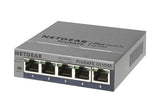 NETGEAR NETGEAR 5-Port Gigabit Ethernet Plus Switch (GS105Ev2) - GS105E-200NAS