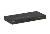 NETGEAR NETGEAR GSM4212P Managed L2/L3 Gigabit Ethernet (10/100/1000) Power over Ethernet (PoE) 1U Black - GSM4212P-100NAS