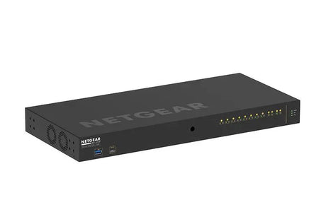 NETGEAR NETGEAR GSM4212P Managed L2/L3 Gigabit Ethernet (10/100/1000) Power over Ethernet (PoE) 1U Black - GSM4212P-100NAS