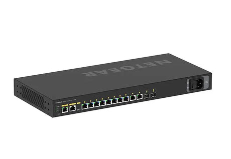 NETGEAR NETGEAR GSM4212PX Managed L2/L3 Gigabit Ethernet (10/100/1000) Power over Ethernet (PoE) 1U Black - GSM4212PX-100NAS