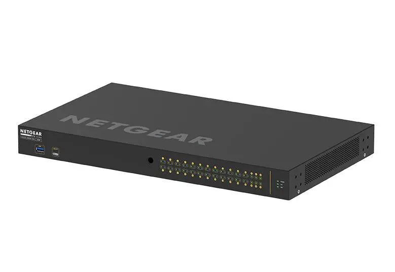 NETGEAR NETGEAR GSM4230P Managed L2/L3/L4 Gigabit Ethernet (10/100/1000) Power over Ethernet (PoE) 1U Black - GSM4230P-100NAS