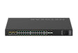NETGEAR NETGEAR GSM4230P Managed L2/L3/L4 Gigabit Ethernet (10/100/1000) Power over Ethernet (PoE) 1U Black - GSM4230P-100NAS
