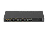 NETGEAR NETGEAR GSM4230PX Managed L2/L3/L4 Gigabit Ethernet (10/100/1000) Power over Ethernet (PoE) Black - GSM4230PX-100NAS