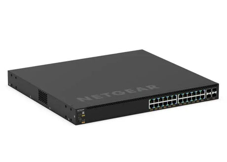 NETGEAR NETGEAR GSM4328-100AJS Managed L3 Gigabit Ethernet (10/100/1000) Power over Ethernet (PoE) 1U Black - GSM4328-100NES