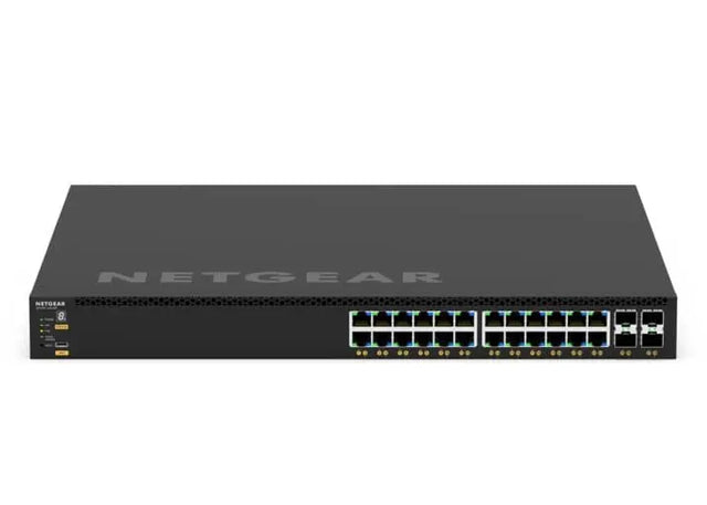 NETGEAR NETGEAR GSM4328-100AJS Managed L3 Gigabit Ethernet (10/100/1000) Power over Ethernet (PoE) 1U Black - GSM4328-100NES