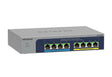 NETGEAR NETGEAR MS108UP Unmanaged 2.5G Ethernet (100/1000/2500) Power over Ethernet (PoE)