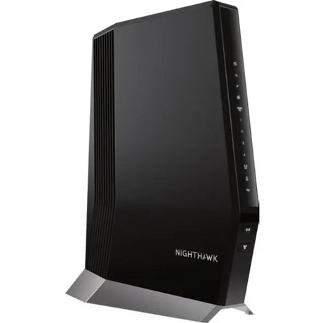 NETGEAR Netgear Nighthawk CAX80 Wi-Fi 6 IEEE 802.11ax Ethernet, Cable Wireless Router - 2.40 GHz ISM Band - 5 GHz UNII Band - 750 MB/s Wireless Speed - 4 x Network Port - 1 x Broadband Port - USB - 2.5 Gigabi...  - CAX80-100NAS