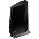 NETGEAR Netgear Nighthawk CAX80 Wi-Fi 6 IEEE 802.11ax Ethernet, Cable Wireless Router - 2.40 GHz ISM Band - 5 GHz UNII Band - 750 MB/s Wireless Speed - 4 x Network Port - 1 x Broadband Port - USB - 2.5 Gigabi...  - CAX80-100NAS