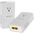 NETGEAR NETGEAR Powerline 2000 + Extra Outlet, PLP2000 - 2 - 2 x Network (RJ-45) - 2000 Mbit/s Powerline - HomePlug AV2 - Gigabit Ethernet - PLP2000-100PAS