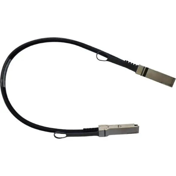 NVIDIA Mellanox LinkX QSFP28 Network Cable - 3.28 ft QSFP28 Network Cable for Network Device - First End: 1 x QSFP28 Network - Second End: 1 x QSFP28 Network - 200 Gbit/s - 30 AWG - Black - 1 - MCP1650-H001E30