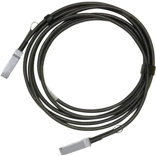 NVIDIA Mellanox Passive Copper Cable, IB EDR, up to 100Gb/s, QSFP28, 2m, Black, 30AWG - 6.56 ft QSFP28 Network Cable for Network Device - First End: 1 x QSFP28 Network - Second End: 1 x QSFP28 Network - 100 ...  - MCP1600-E002E30